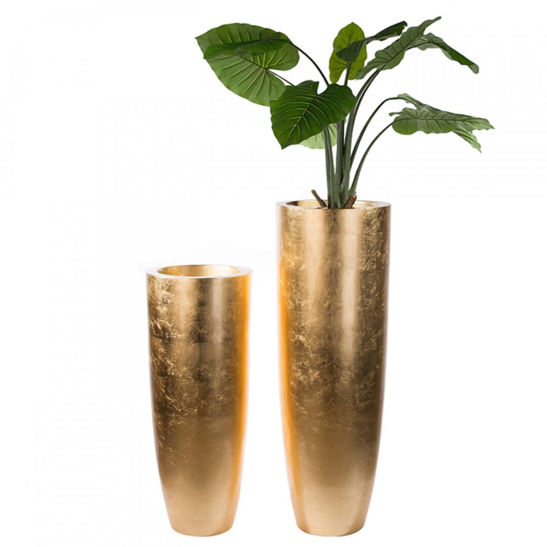 VASE GLAMOUR GOLD - H: 115 cm D: 40 cm